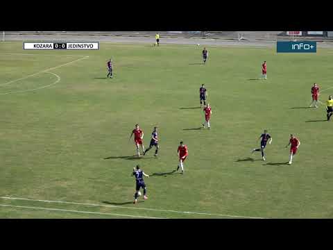 Omladinska liga BiH, grupa Zapad (juniori) 14. kolo: Kozara 3:0 Jedinstvo /prvo poluvrijeme/