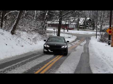 BMW M340i // 2021 // Snowy Day in Pittsburgh .