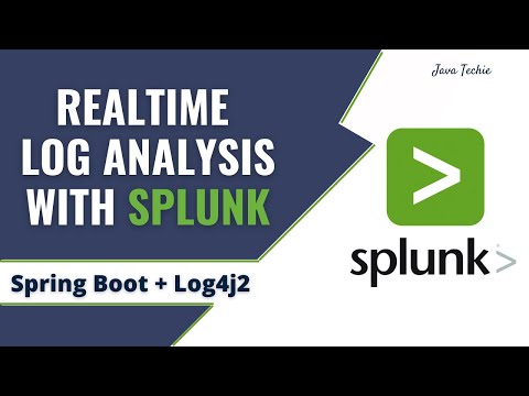 Spring Boot With Splunk Integration Realtime Logs Analysis Using Splunk Hec Javatechie