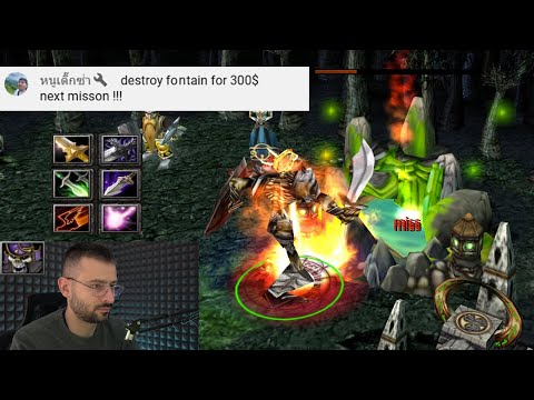 DOTA SKELETON KING - $300 FOUNTAIN CHALLENGE: DROPPED DIVINE RAPIER (GAME CHAOS = EPIC FIGHTS)