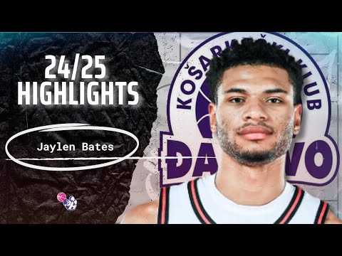 Jaylen Bates  Highlights 2024/25 || Croatia 1. Liga || KK Djakovo