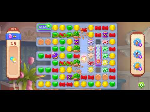 Homescapes level 8323 Normal level (+5moves)