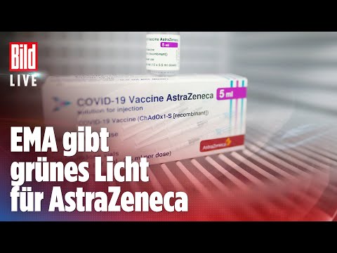 🔴 AstraZeneca-Impfstoff: EMA gibt grünes Licht – das bedeutet die Entscheidung
