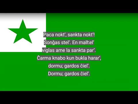 Do you know about  Esperanto? Version of Silent Night