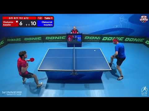 17:30 Vladyslav Kaluhin 1 - 3  Oleksandr Ivashkin West 3 WIN CUP 02.11.2022 | TABLE TENNIS WINCUP