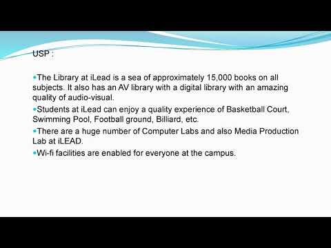 iLEAD - Institute of Leadership, Entrepreneurship and Development