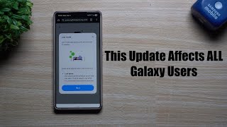 This Samsung Update Affects All Samsung Galaxy Users