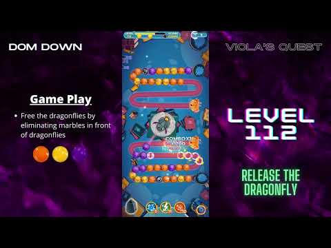 Viola's Quest 🟣🟠🔴 / Level 112 / Dom Down