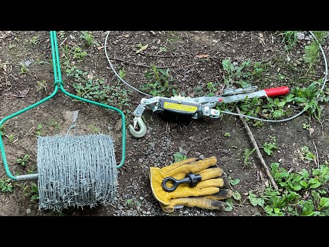 Speedco barbed wire puller /how it works