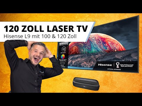 120 Zoll Laser TV mit dem Hisense L9G - mehr Bild geht nicht!