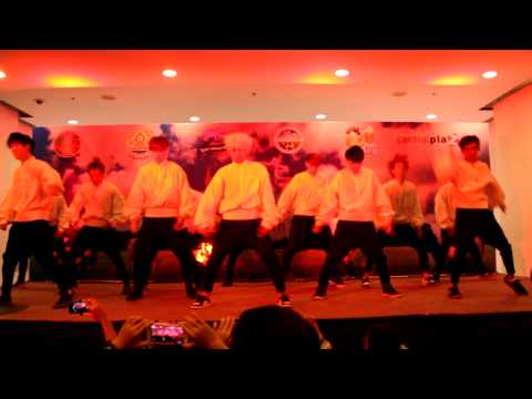 MILLENIUM BOY COVER EXO - Overdose (중독) + Growl (으르렁) + Wolf (늑대와 미녀) @CENTRAL KHONKAEN