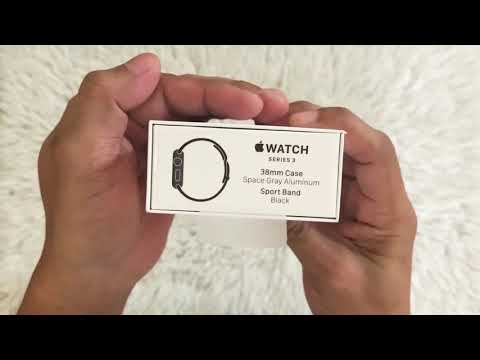Unboxing Apple Watch series 3 38mm