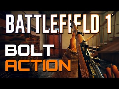 Battlefield 1: Bolt-Action! - No Hud War Pigeons Gameplay!