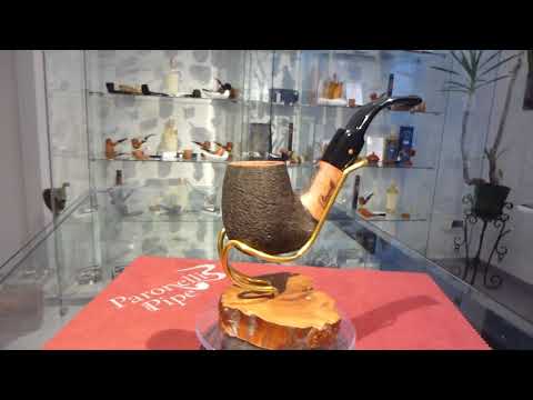 Pipa radica bent oom paul fatta a mano - www.paronellipipe.it
