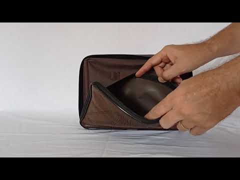 Pasta CCB Bahia GG Marrom Costurado AL R1718 - Musical Rava