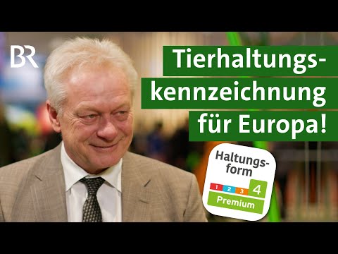 Alois Rainer über Ende der Anbindehaltung und Start der Tierhaltungskennzeichnung | Unser Land | BR