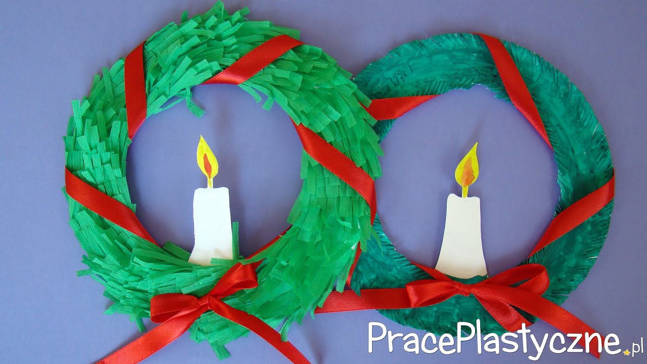 Wieniec świąteczny z talerzyka