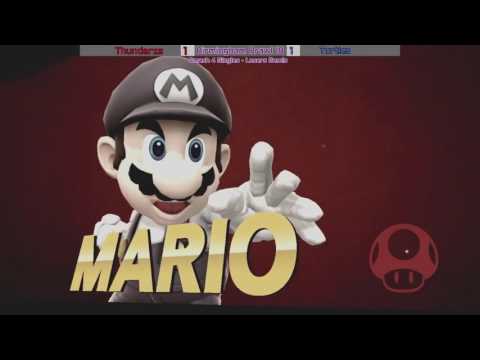 Bham Brawl 18 - Smash 4 Singles - Losers Finals - ChillyChilli (Mario) vs Thundersz (Fox)