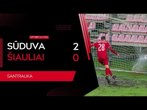 2023-10-25 Sūduva - Šiauliai 2:0 (highlights)