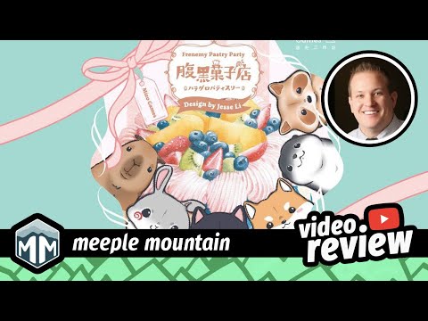 Boardgame Brody - Frenemy Pastry Party - How to Play, Overview & Review