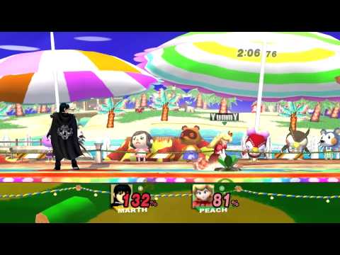 [HF-Lan] L¼F - Yami (Peach) VS Dany (Marth/DDK)