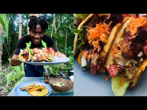 Best Vegan breadfruit tacos jamaican style