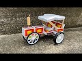 How To Make Auto Rickshaw From Matchbox With Gear Motor Simple DIY Classic Car