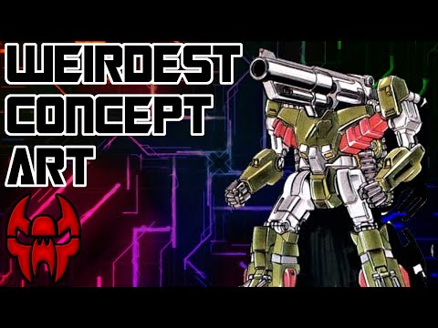 Weirdest G1 Transformers Concept Art