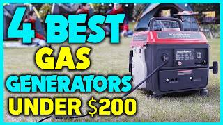 ✅Best Gas Generators Reviews in 2025 - The 4 Best Portable Generators