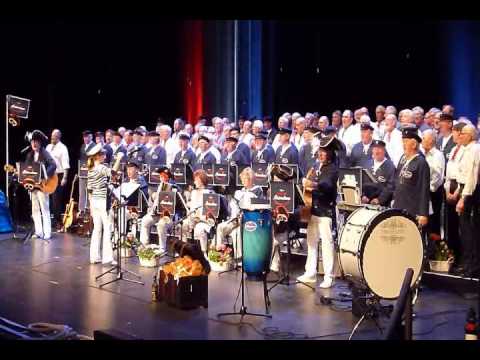 Altländer Shanty-Chor,"De Windjammers",und die "Die Alstermöwen" im Finale