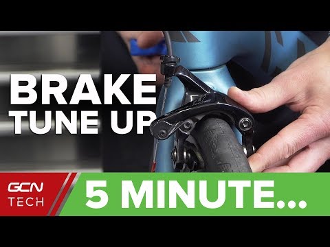 5 Minute Rim Brake Tune-Up | Cable Tension, Ferrules & Toeing In Brake Pads