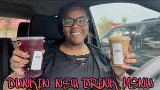REVIEWMAS DAY 2:DUNKIN BERRY SANGRIA LEMONADE REFRESHER & COOKIE BUTTER CLOUD LATTE #THEREVIEWQUEEN 