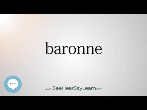 baronne