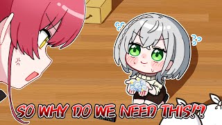 Marine loses it over Noel's hoarding habits【Hololive AnimationClip/ENG sub】