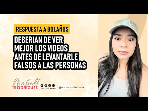 Respuesta a Bolaños 🙂 Deberian de ver mejor los videos antes de levantarle falsos a las personas 🙂
