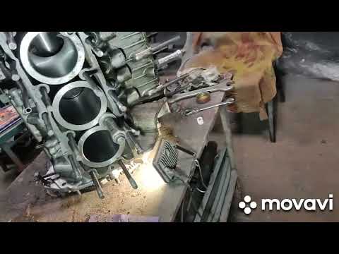 Замена втулок шкворней газель