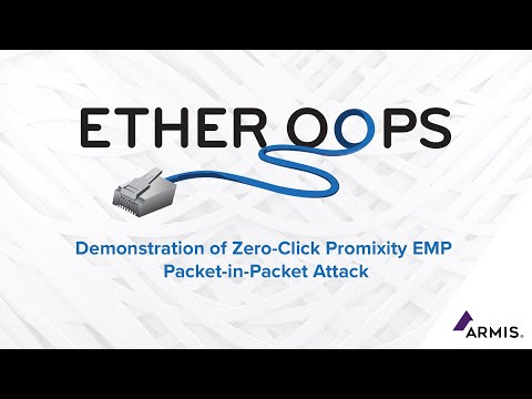 EtherOops: Demonstration of Zero-Click Proximity EMP Packet-in-Packet Attack
