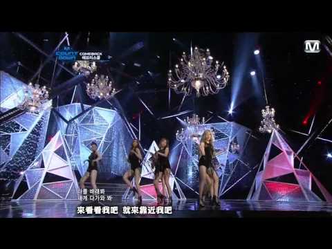 [LIVE 繁中字]  120621 Afterschool - Flashback @ Comeback Stage