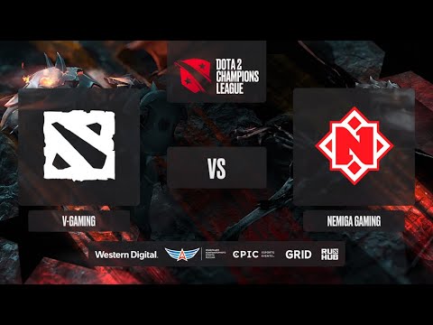 V-Gaming vs Nemiga Gaming, D2CL 2021 Season 2, bo3, game 1 [CrystalMay & Smile]
