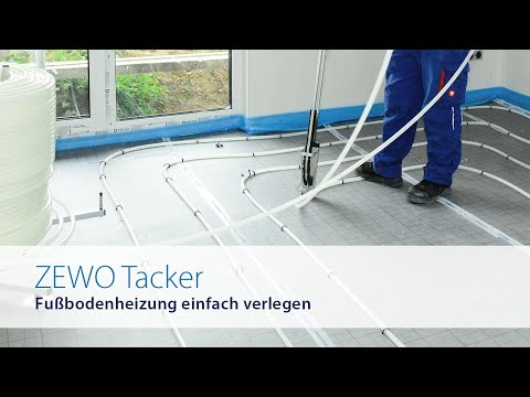 ZEWOTHERM | Fußbodenheizung | Tackersystem