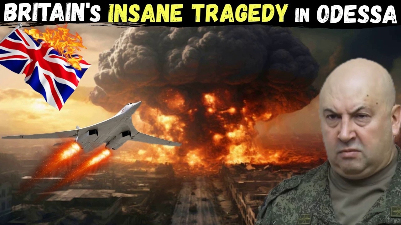 BRITAIN receives Dozens of Coffins: RUSSIA for the First Time struck ODESSA with 'Tsar Bomba 2.0'