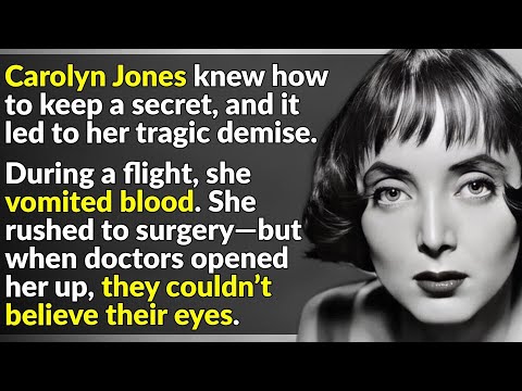 Watch YouTube video titled Carolyn Jones Masked Her Darkest Secrets