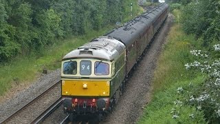 The 'ROYAL WESSEX' with Nos.44932 & D6515 "Lt. Jenny Lewis RN" - 05/07/2014