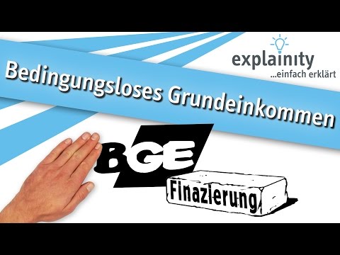 Bedingungsloses Grundeinkommen (BGE) – einfach erklärt