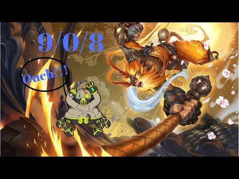 Ultimate Urgot Counter: LEGENDARY WUKONG!!! Wukong vs Urgot Top Lane | YB4 Highlight