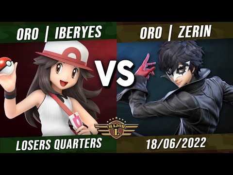Major L ORO | Iberyes (Pokémon Trainer) VS ORO | Zerin (Joker) - Losers Quarters