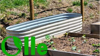 Olle Galvanized Raised Garden Bed | Unboxing and Assembly | EverCrest
