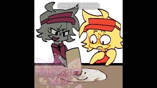 how I imagine elliot and pizza guy if they worked together #elliot #forsaken #pizzagame #animation