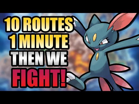One Minute Per Route To Catch Pokémon In BDSP - Then We Fight!