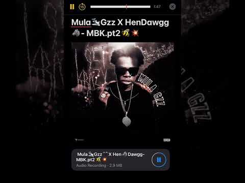 @Mulagzz3GE X Hen Dawgg - MBK.pt2(LetEm Know  There’s Enough N This Knocka Niggas Know I Fukk Wit My F